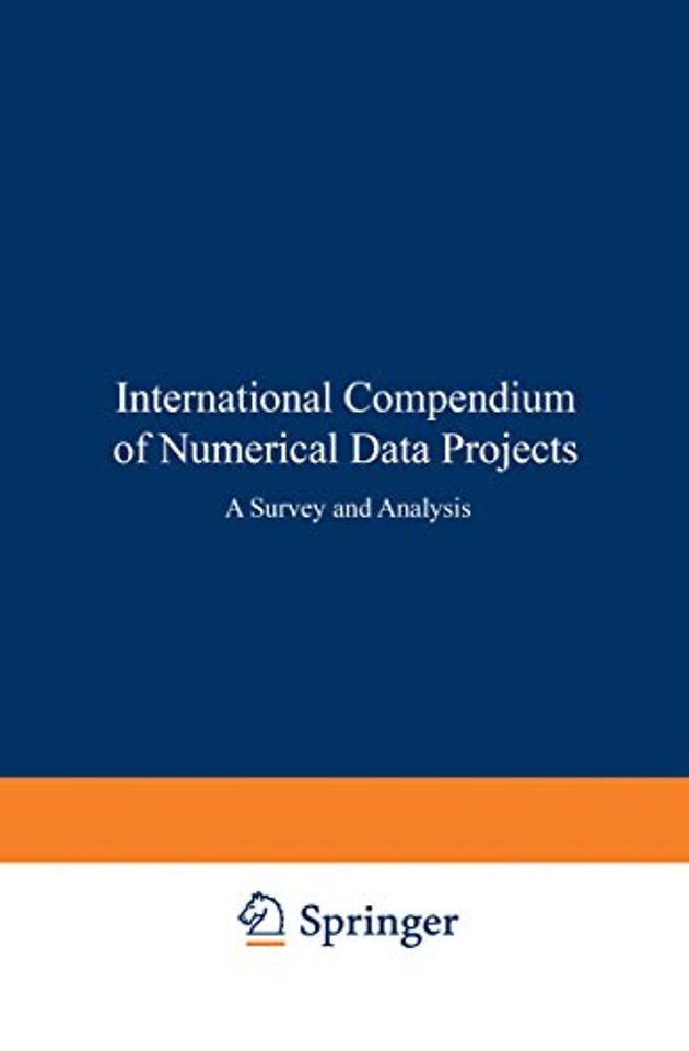 International Compendium of Numerical Data Projects