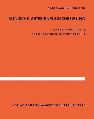 Klinische Arterienpulsschreibung
