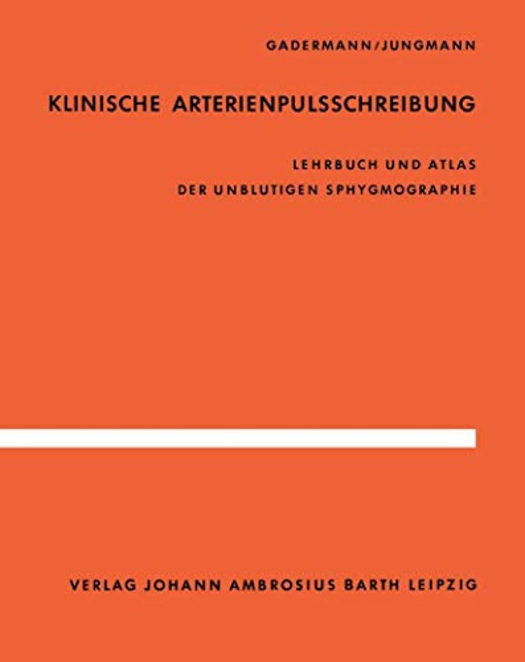 Klinische Arterienpulsschreibung