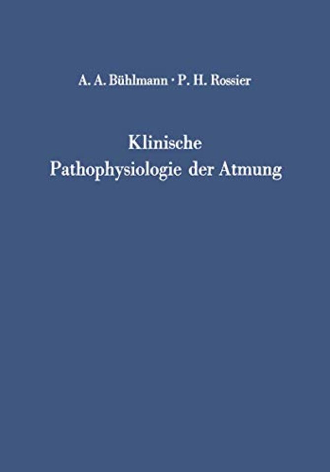 Klinische Pathophysiologie der Atmung