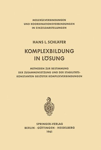 Komplexbildung in Lösung