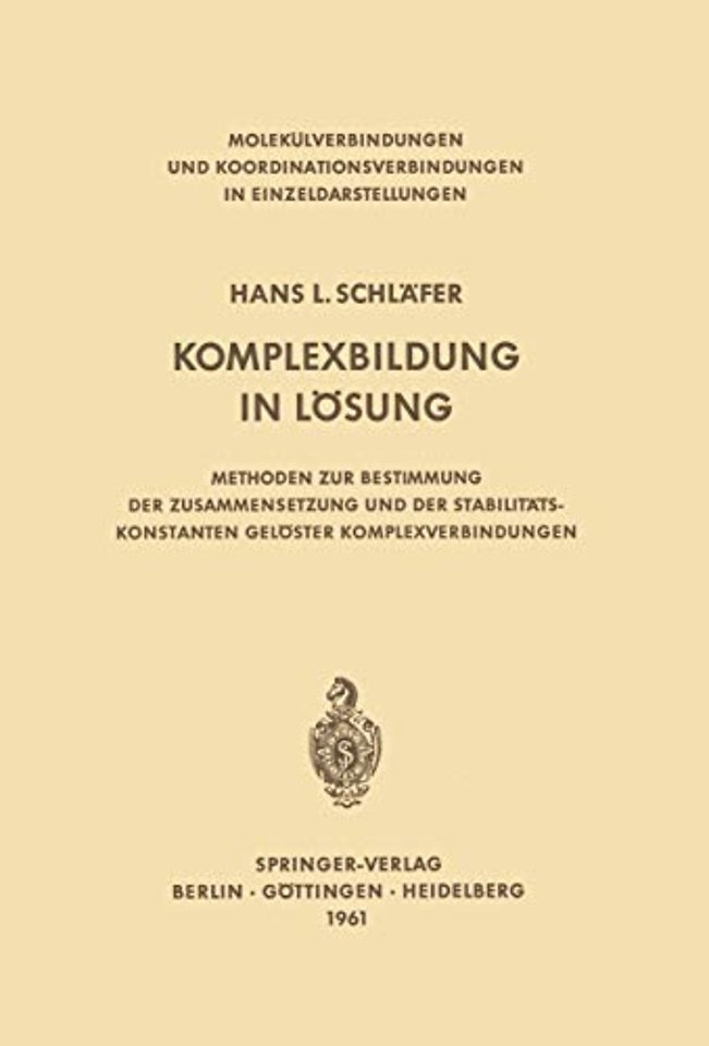 Komplexbildung in Lösung