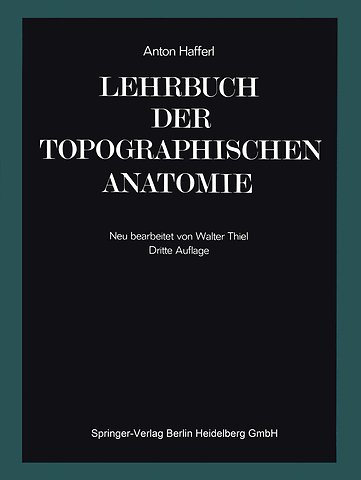 Lehrbuch der topographischen Anatomie