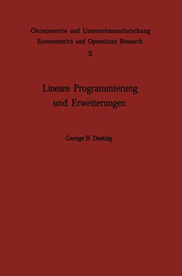 Lineare Programmierung und Erweiterungen