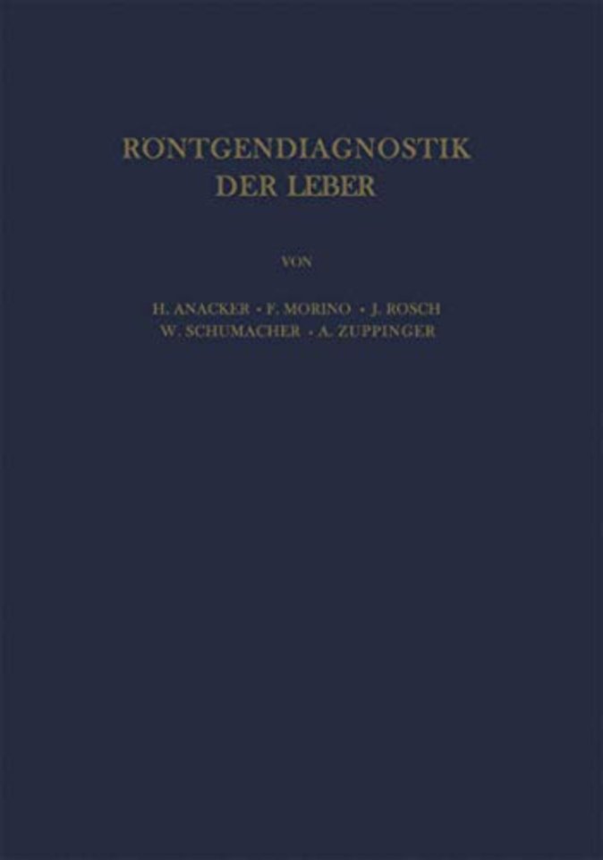 Röntgendiagnostik der Leber