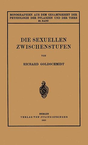 Die Sexuellen Zwischenstufen