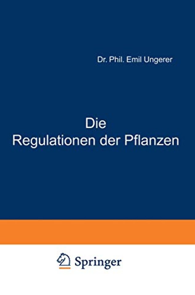 Die Regulationen der Pflanzen