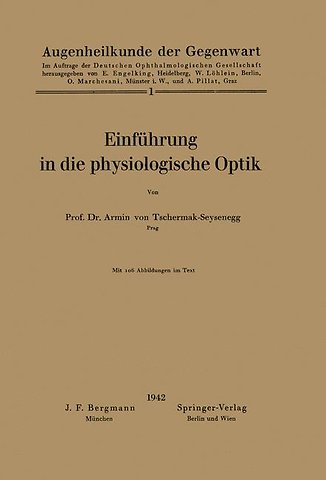 Einführung in die physiologische Optik