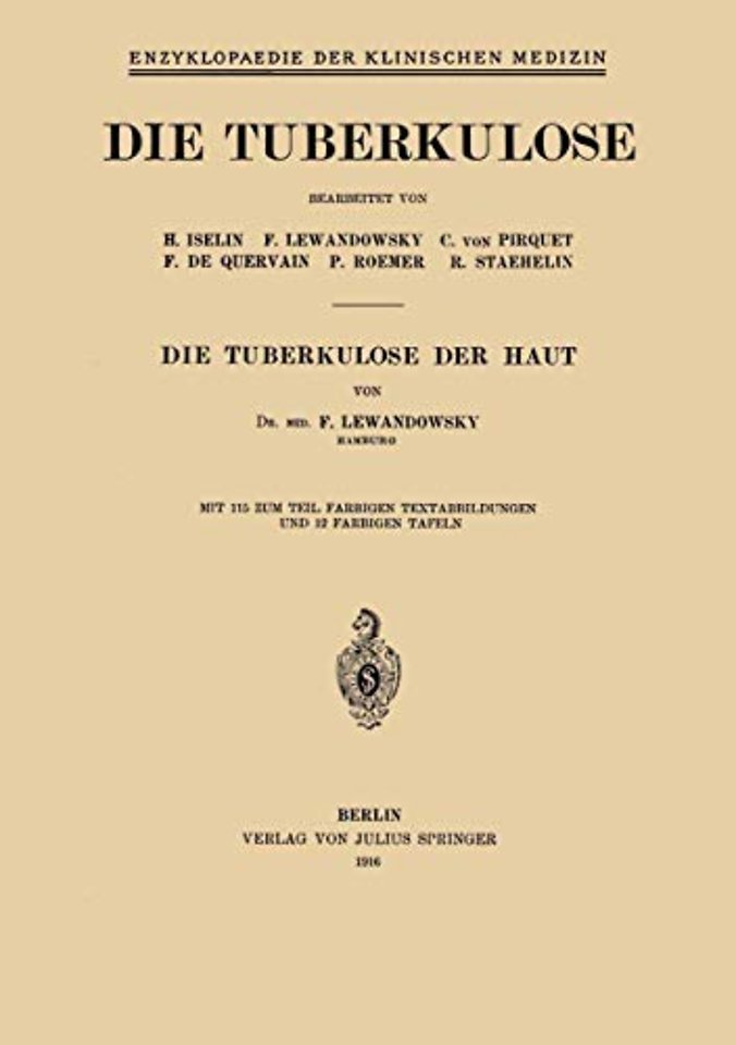 Die Tuberkulose der Haut