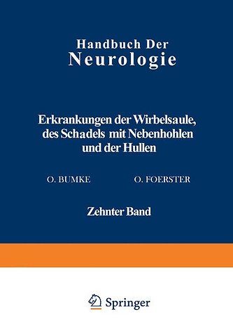 Erkrankungen der Wirbelsäule des Schädels mit Nebenhöhlen und der Hüllen
