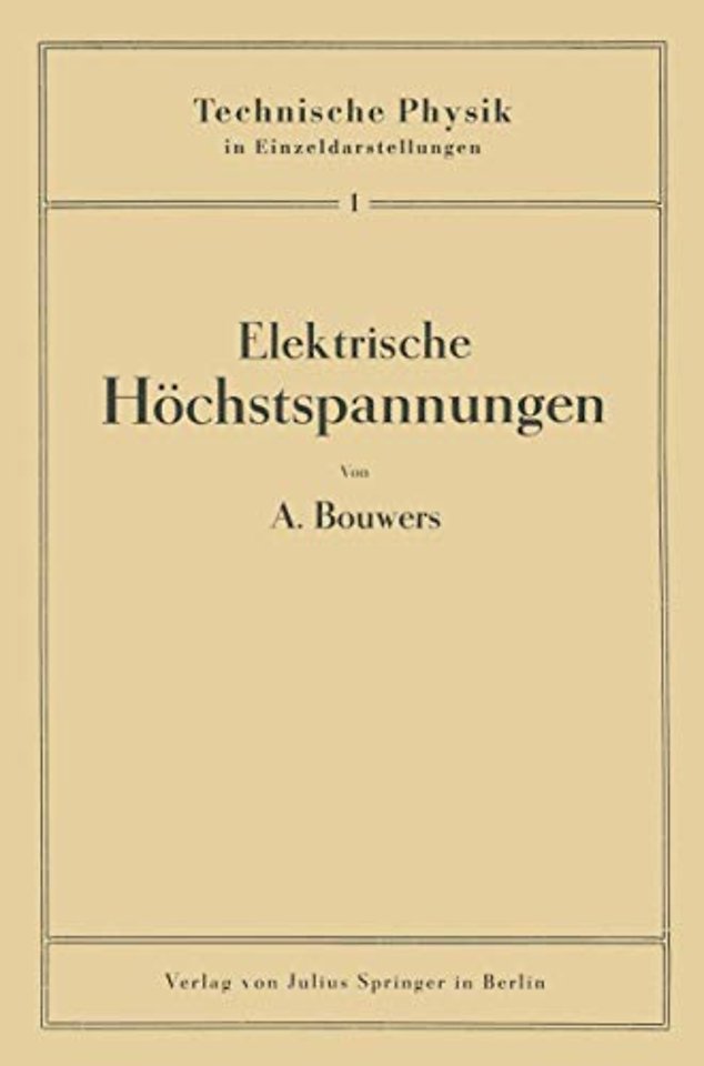 Elektrische Höchstspannungen