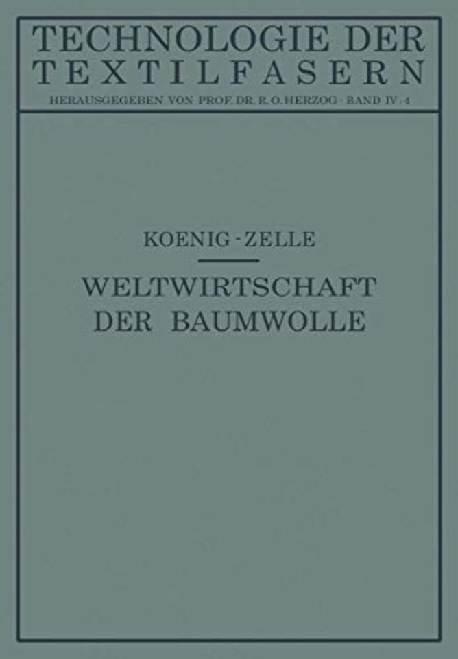 Die Weltwirtschaft der Baumwolle
