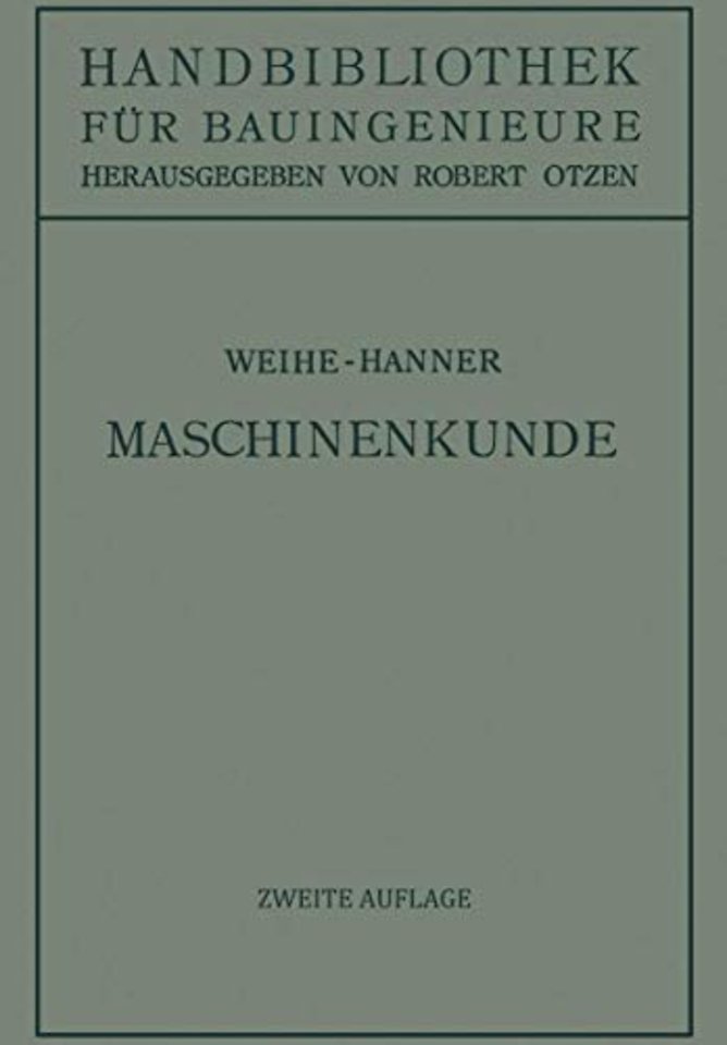 Maschinenkunde