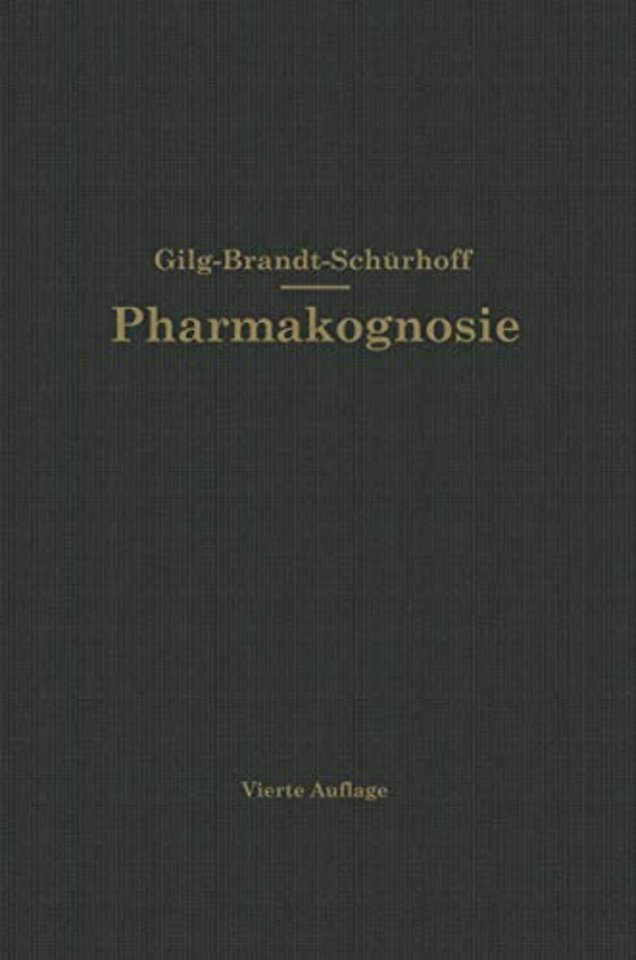 Lehrbuch der Pharmakognosie