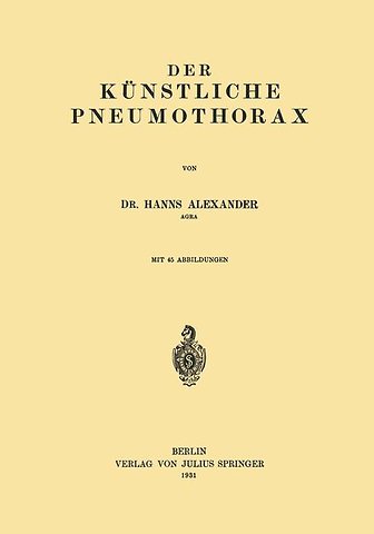 Der Künstliche Pneumothorax