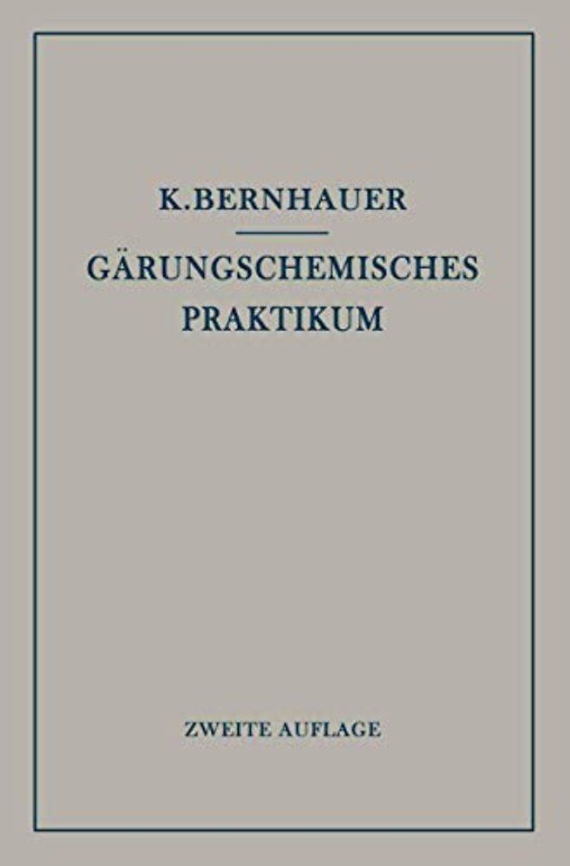 Gärungschemisches Praktikum