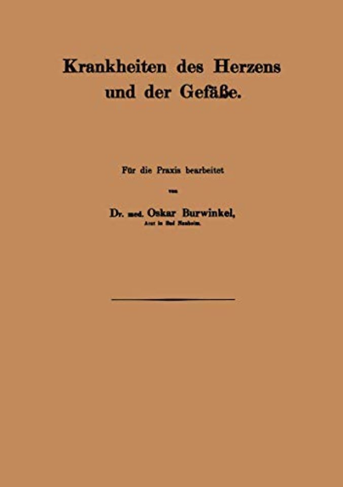 Krankheiten des Herzens und der Gefäβe