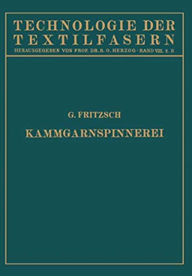 Die Wollspinnerei B. Kammgarnspinnerei