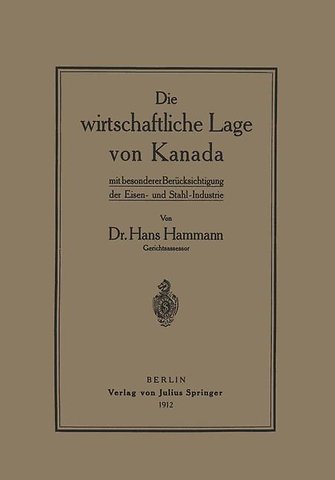 Die wirtschaftliche Lage von Kanada