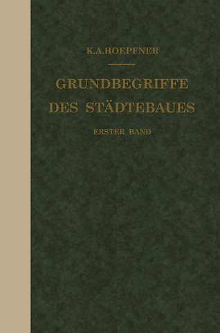 Grundbegriffe des Städtebaues