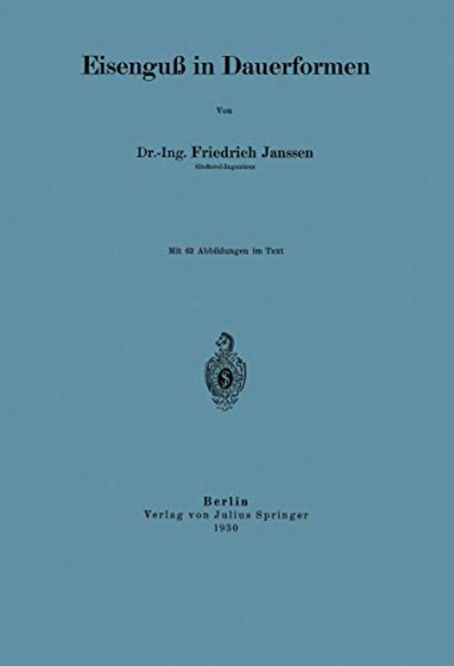 Eisenguß in Dauerformen