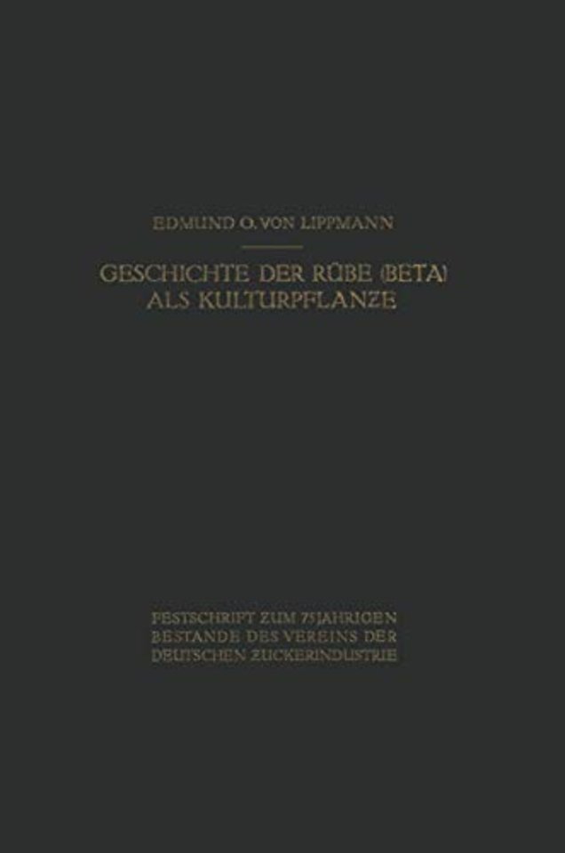 Geschichte der Rübe (Beta) als Kulturpflanze