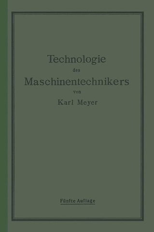 Die Technologie des Maschinentechnikers