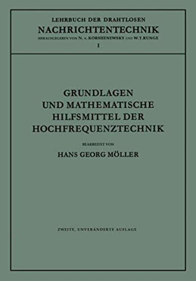 Grundlagen und mathematische Hilfsmittel der Hochfrequenztechnik