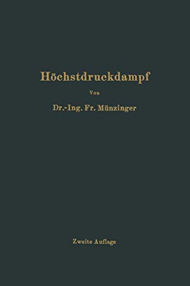 Höchstdruckdampf