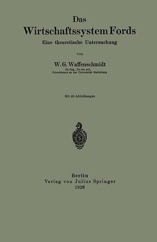 Das Wirtschaftssystem Fords