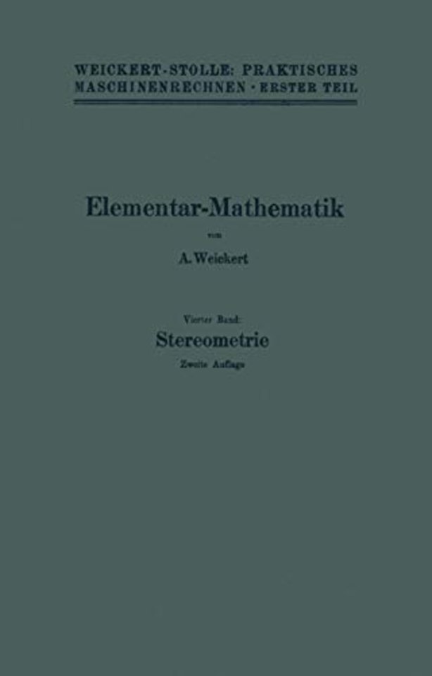Elementar-Mathematik