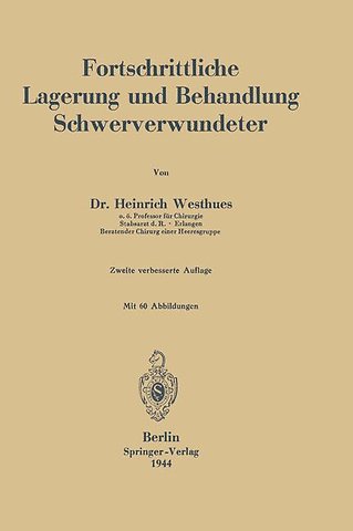 Fortschrittliche Lagerung und Behandlung Schwerverwundeter