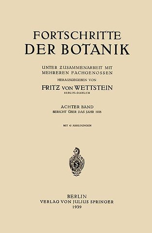 Fortschritte der Botanik