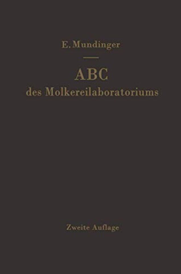 ABC des Molkereilaboratoriums
