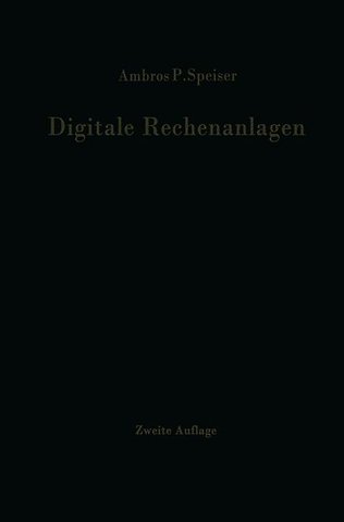 Digitale Rechenanlagen