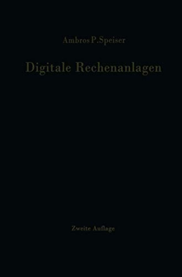Digitale Rechenanlagen