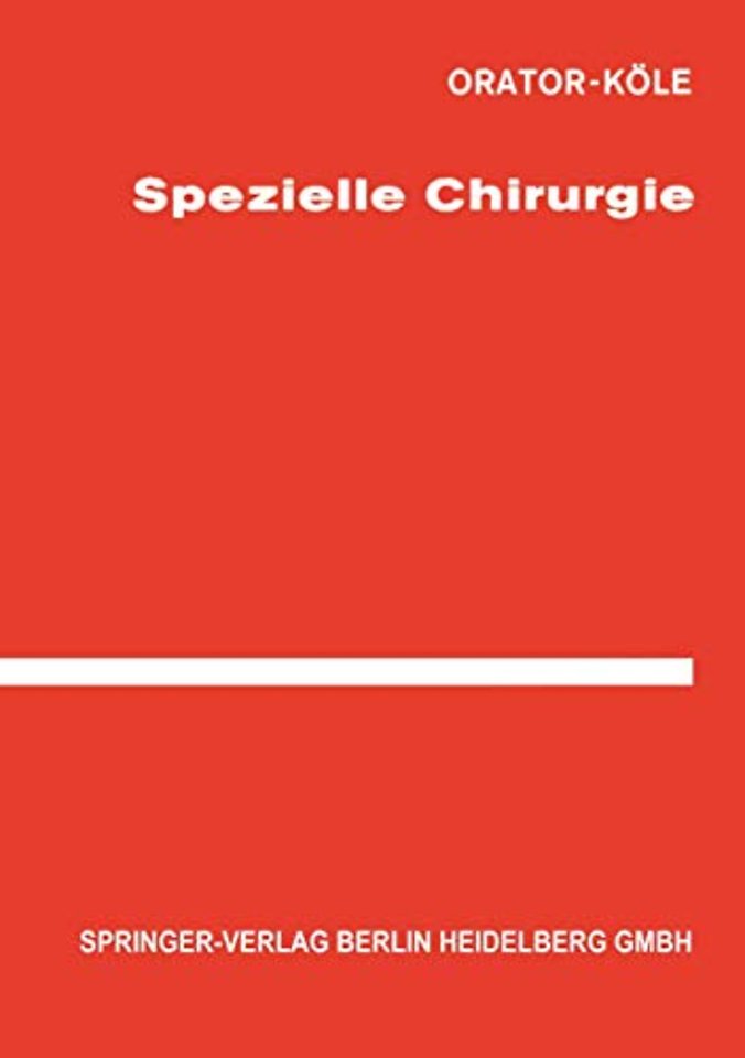 Spezielle Chirurgie