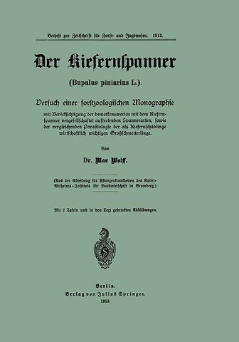 Der Kiefernspanner (Bupalus piniarius L.)