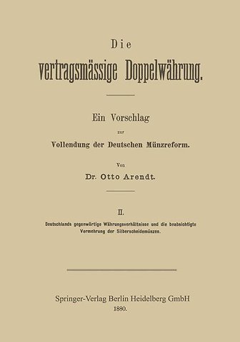 Die vertragsmässige Doppelwährung