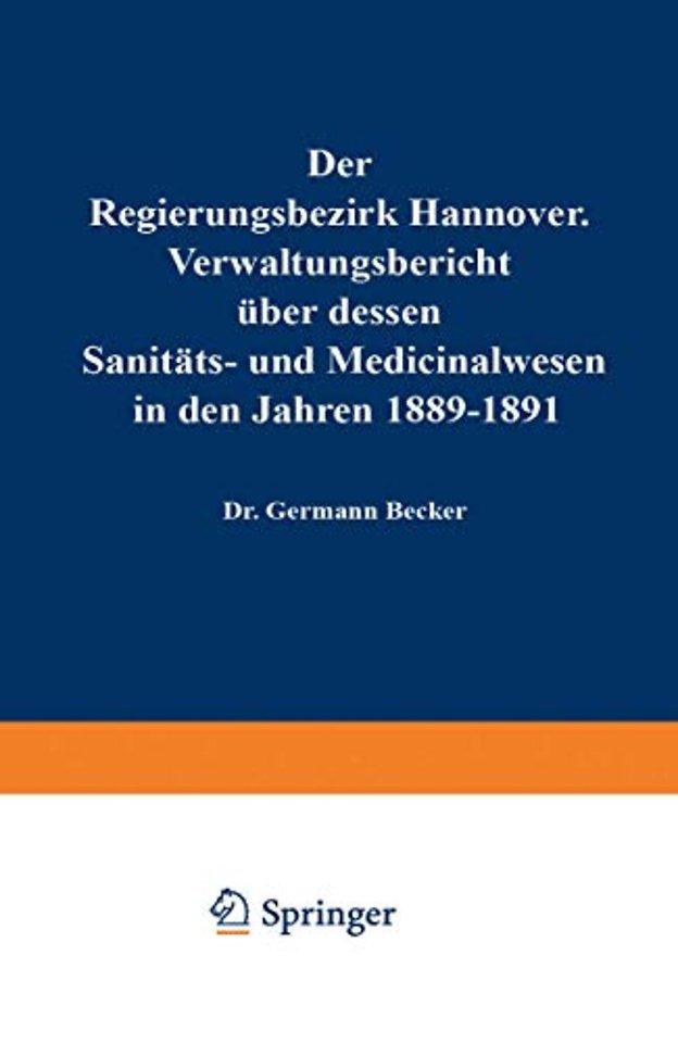 Der Regierungsbezirk Hannover