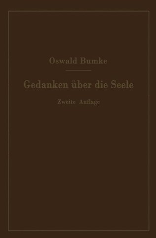 Gedanken über die Seele