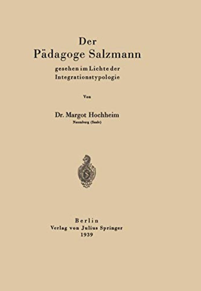 Der Pädagoge Salzmann