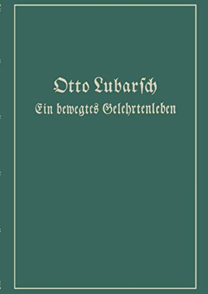 Ein bewegtes Gelehrtenleben