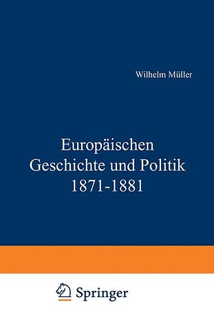 Europäische Geschichte und Politik 1871–1881