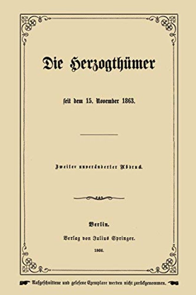 Die Herzogthümer