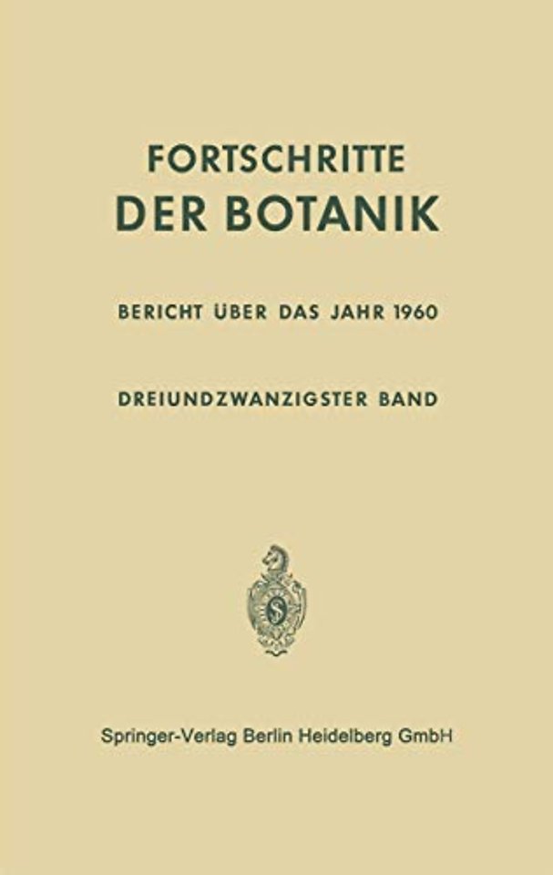 Bericht über das Jahr 1960