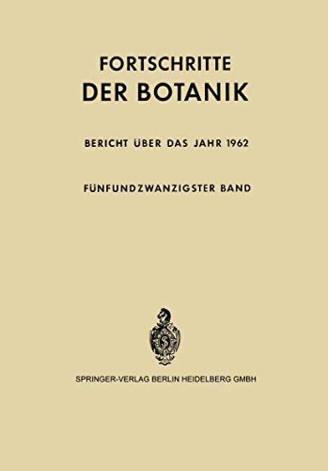 Bericht über das Jahr 1962