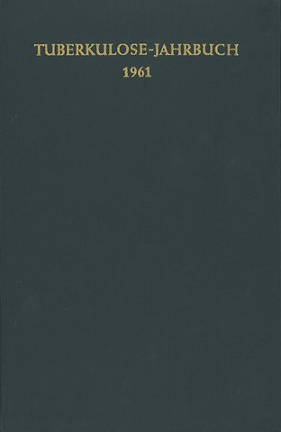 Tuberkulose-Jahrbuch 1961