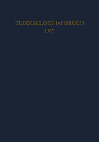 Tuberkulose-Jahrbuch 1962