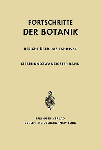 Fortschritte der Botanik